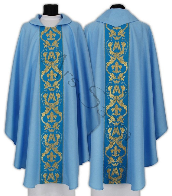 Marian Gothic Chasuble 081-N