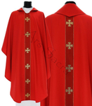 Gothic Chasuble "Maltese Crosses" 104-C