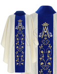 Chasuble gothique mariale 537-AKN25g