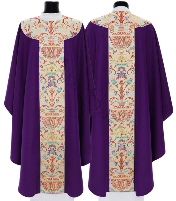 Gothic Chasuble „Coronation tapestry” GT115-F