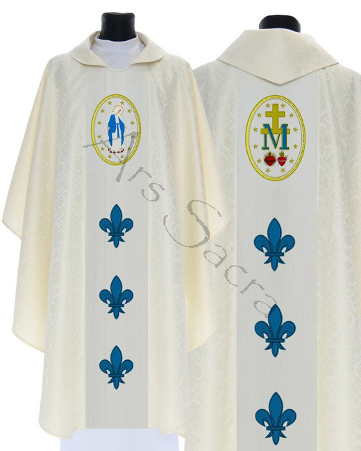 Gothic Chasuble "Our Lady of Grace" 426-BN25