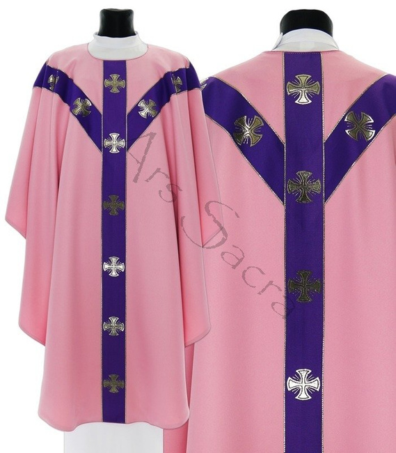 Semi Gothic Chasuble GY104-R