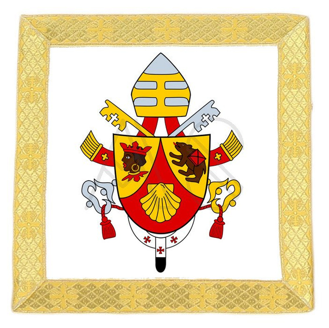 Pall "Coat of arms of Pope Benedict XVI" PA-03-F