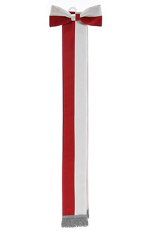 Banda blanco rojo 15cm WSTA2-BC-S